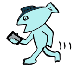 I am a tuna. sticker #1687460