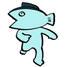 I am a tuna. sticker #1687462