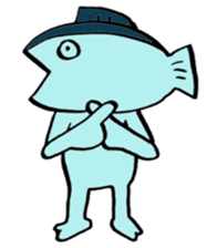 I am a tuna. sticker #1687463