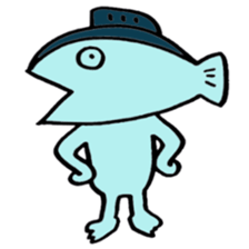 I am a tuna. sticker #1687464