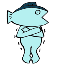 I am a tuna. sticker #1687465