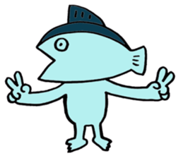 I am a tuna. sticker #1687466