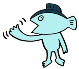 I am a tuna. sticker #1687467