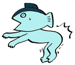 I am a tuna. sticker #1687468