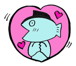 I am a tuna. sticker #1687469