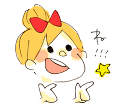 Friends of red ribbon sticker #1687793