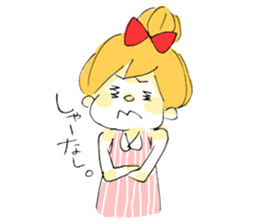 Friends of red ribbon sticker #1687808