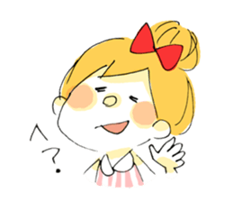 Friends of red ribbon sticker #1687810