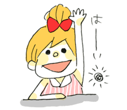 Friends of red ribbon sticker #1687818