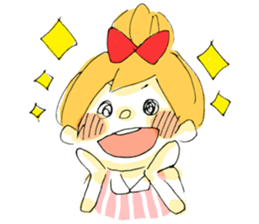 Friends of red ribbon sticker #1687819