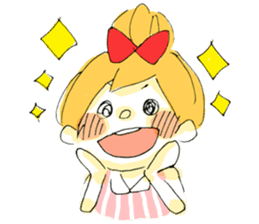 Friends of red ribbon sticker #1687819