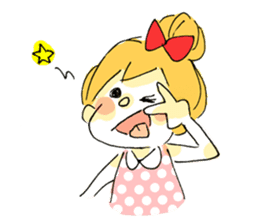 Friends of red ribbon sticker #1687822