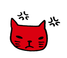 colorful cats sticker sticker #1688237