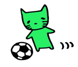 colorful cats sticker sticker #1688271