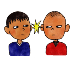 Cheerful family sticker #1688976