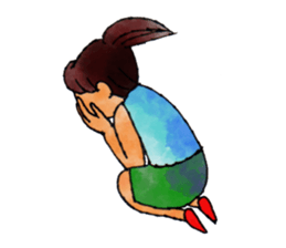 Cheerful family sticker #1688987