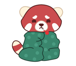 Red Panda Set 2 - English Language sticker #1689327