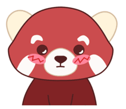 Red Panda Set 2 - English Language sticker #1689337