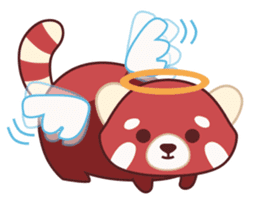 Red Panda Set 2 - English Language sticker #1689341