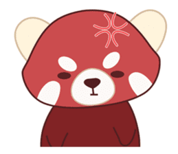 Red Panda Set 2 - English Language sticker #1689346