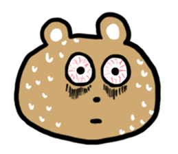 Bear of the overwork sticker #1689481