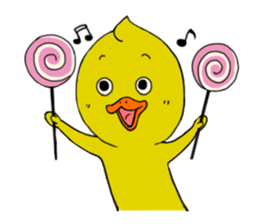 The cute Duck sticker #1689718