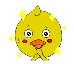 The cute Duck sticker #1689736