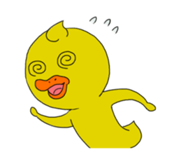 The cute Duck sticker #1689737