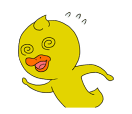 The cute Duck sticker #1689737