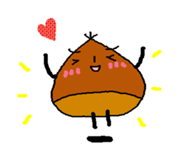 Chestnuts&Acorns[couples version] sticker #1689890