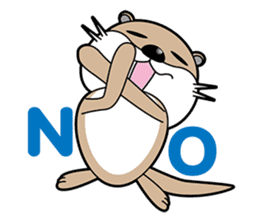 Kotsuro of Otter sticker #1690242