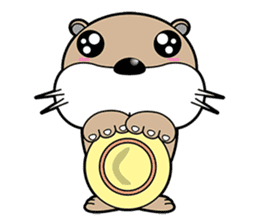 Kotsuro of Otter sticker #1690260