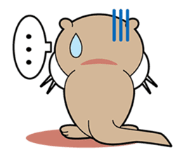 Kotsuro of Otter sticker #1690270