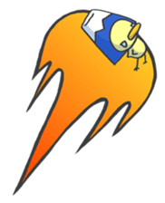 Kawaii Mountain sticker #1691302