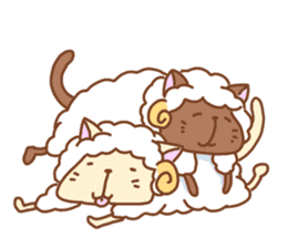 sheep_cat sticker #1691446