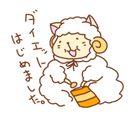 sheep_cat sticker #1691447