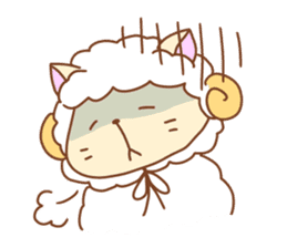 sheep_cat sticker #1691454