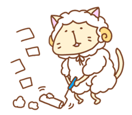 sheep_cat sticker #1691469