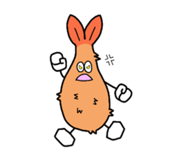 mr.fried prawns sticker #1691954