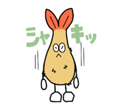 mr.fried prawns sticker #1691956