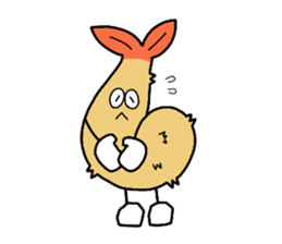 mr.fried prawns sticker #1691957