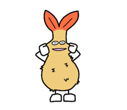 mr.fried prawns sticker #1691966