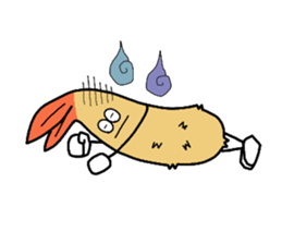 mr.fried prawns sticker #1691968