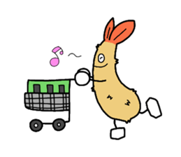 mr.fried prawns sticker #1691982