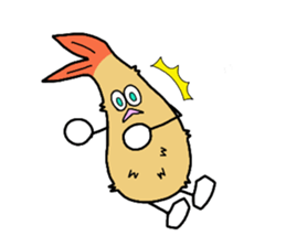 mr.fried prawns sticker #1691983