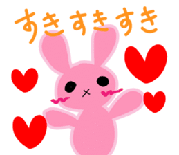 Rabbit in Love sticker #1692074