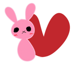 Rabbit in Love sticker #1692079