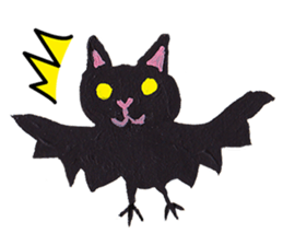 Bruno-Dolls Cheerful Cats Sticker sticker #1692283