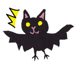 Bruno-Dolls Cheerful Cats Sticker sticker #1692283