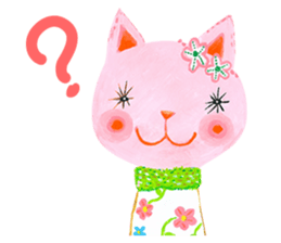 Bruno-Dolls Cheerful Cats Sticker sticker #1692284